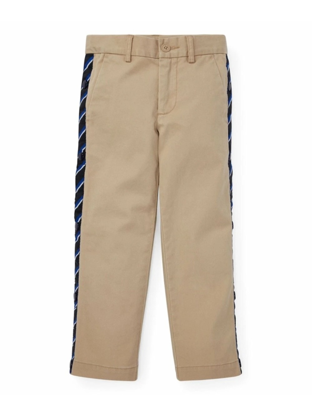 POLO RALPH LAUREN CHINO WARM UP PANTS - KHAKI SIZE BOYS 10 (NEW WITH TAGS)